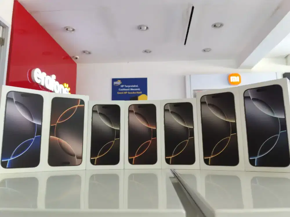 iPhone 16 Pro Desert Titanium Gratis 2x Cicilan