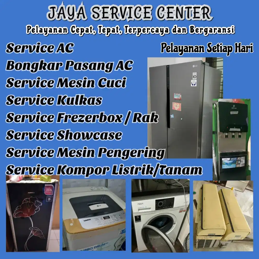 Service Kulkas Frezer Bongkar Pasang AC Servis AC Mesin Cuci Buduran