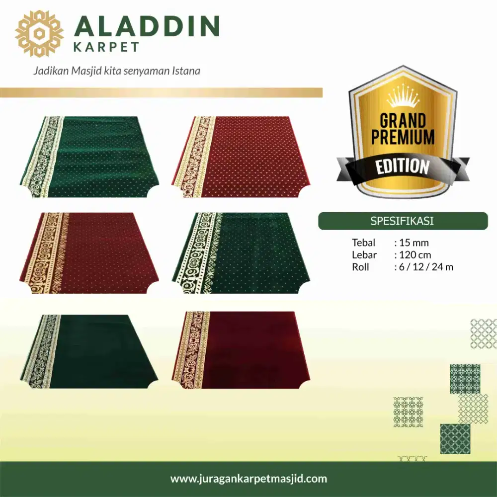 Jual karpet masjid import Turkey daerah sumedang