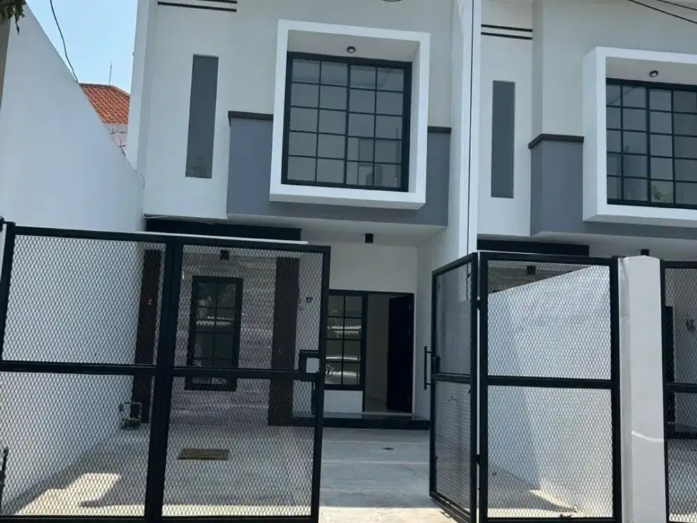 TerMURAAHHHH Jual Rumah Baru 2lantai minimalis modern di Rungkut Asri Surabaya