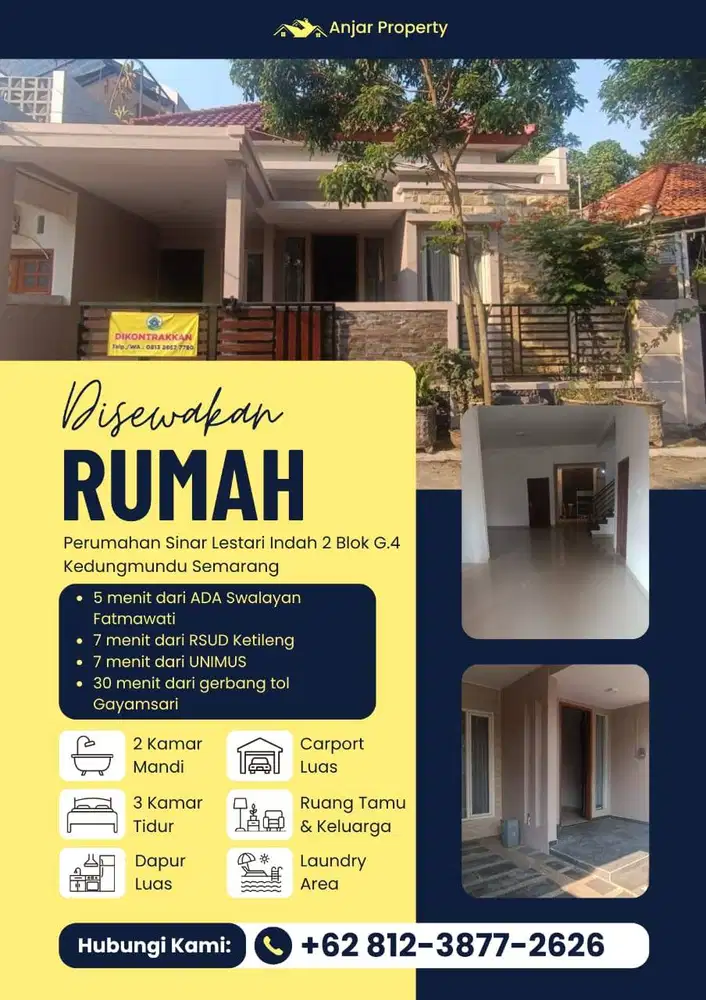 Di Kontrakan/Sewa rumah di Semarang Kota