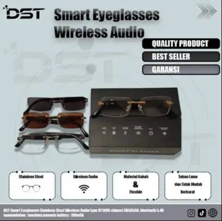 DST Smart Photochromic Glasses Wireless Bluetooth