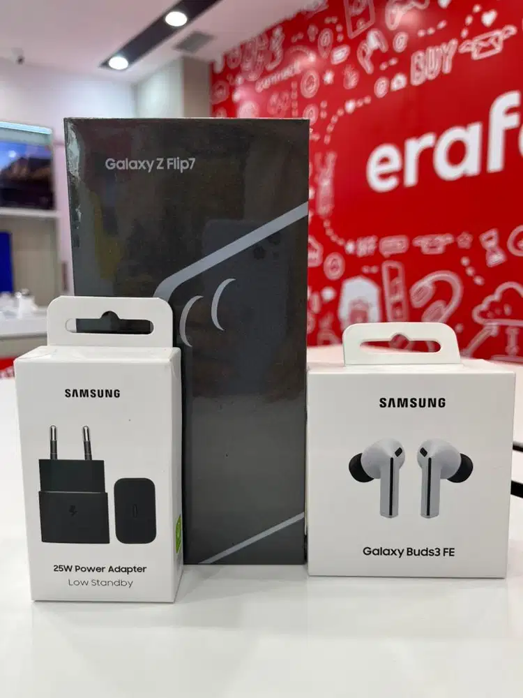 Promo samsung Zflip 7 free buds fe dan free adapter