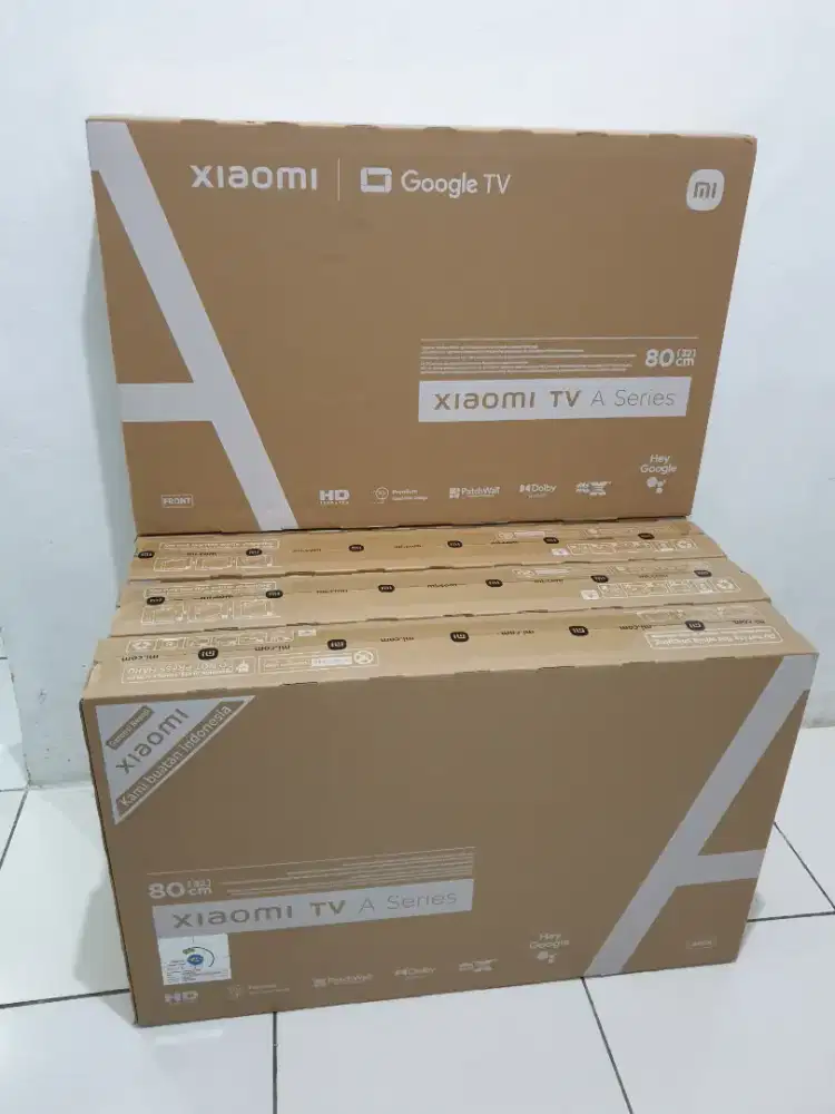 XIAOMI GoogleTV android 32 inch. 100% Gres, bisa Cod + disettingkan