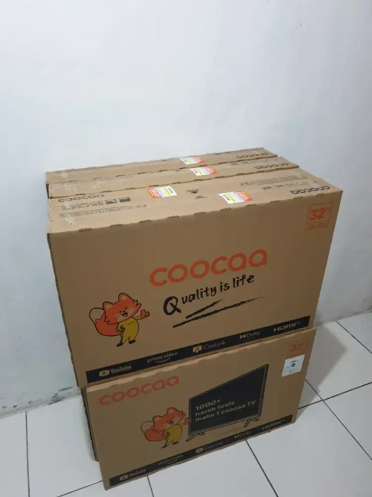 COOCAA SmartTV Digital 32 inch. 100% Gres, bisa Cod + disettingkan