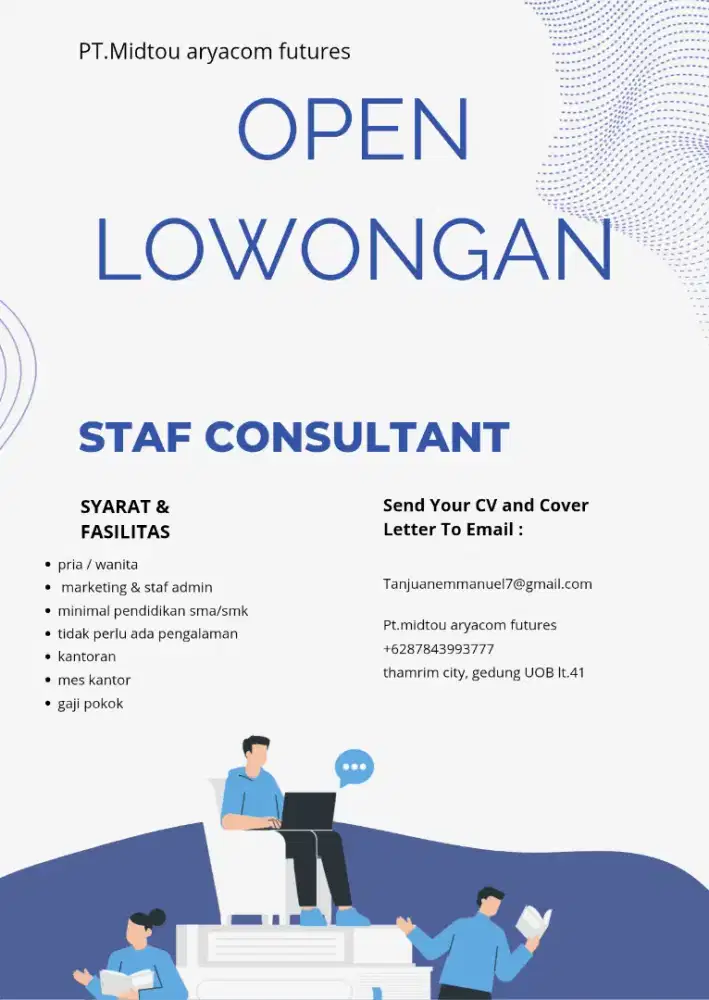 BUKA LOWONGAN PEKERJAAN