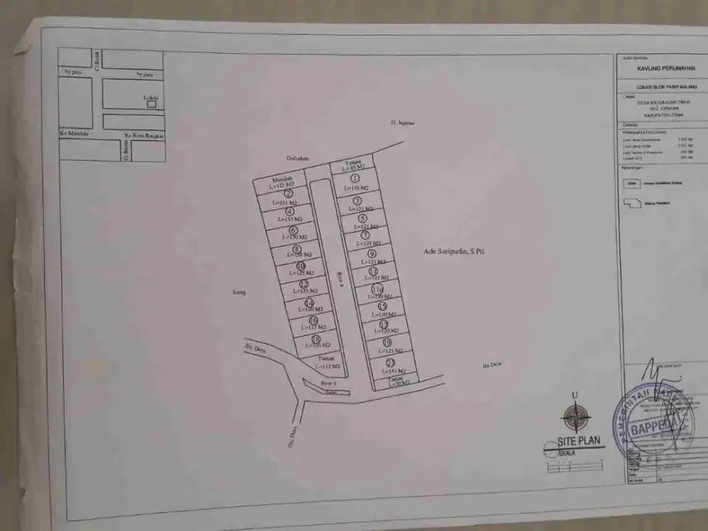 take over perumahan komersil tengah kota