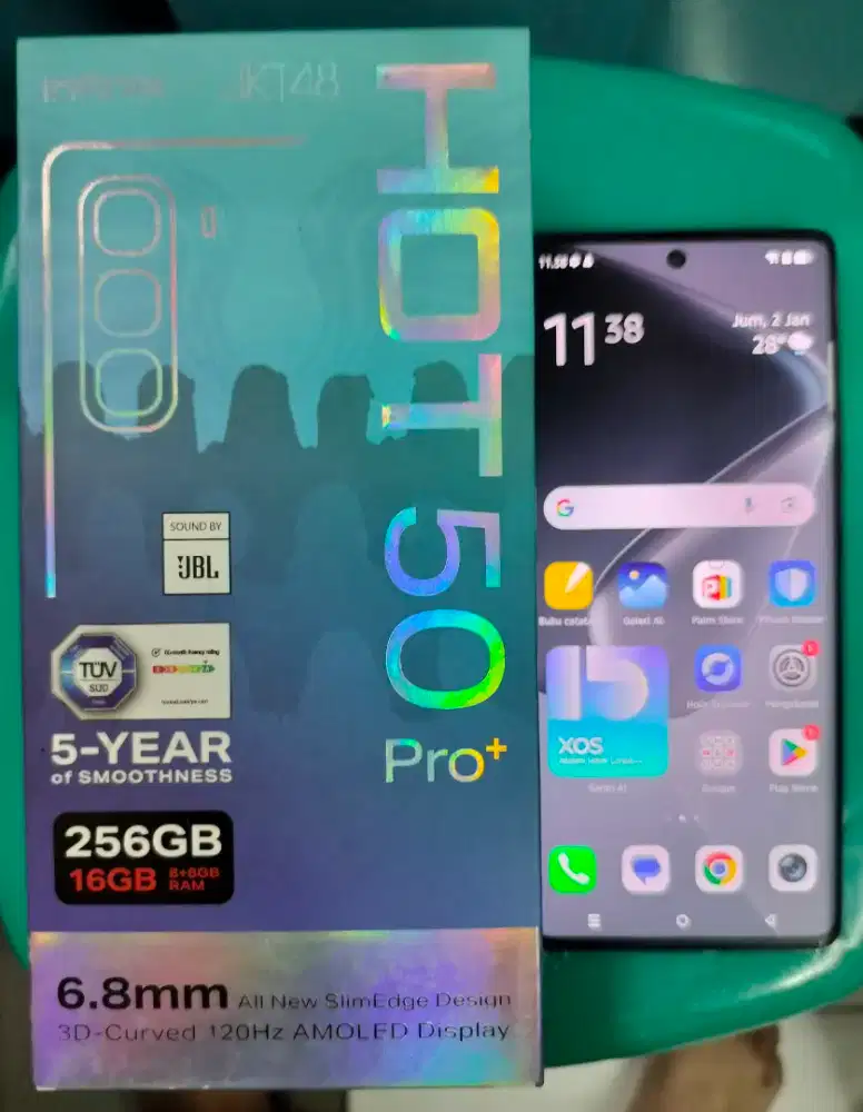 INFINIX HOT 50PRO PLUS 8+8/256Gb FULLSETT