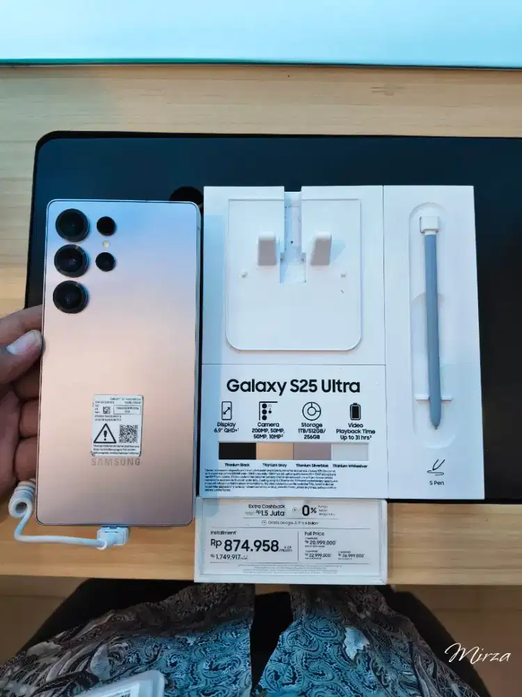 Samsung Galaxy S25 ultra,, bisa cicilan syarat KTP aja