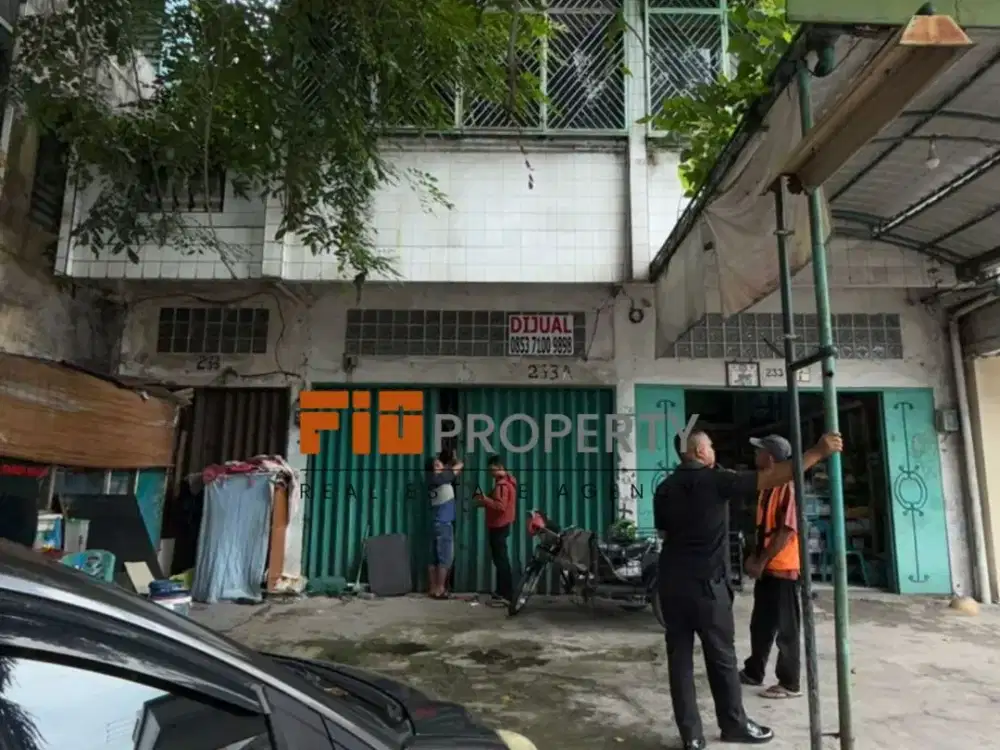 DIJUAL RUKO SIAP HUNI DI JALAN HM YAMIN 233A
