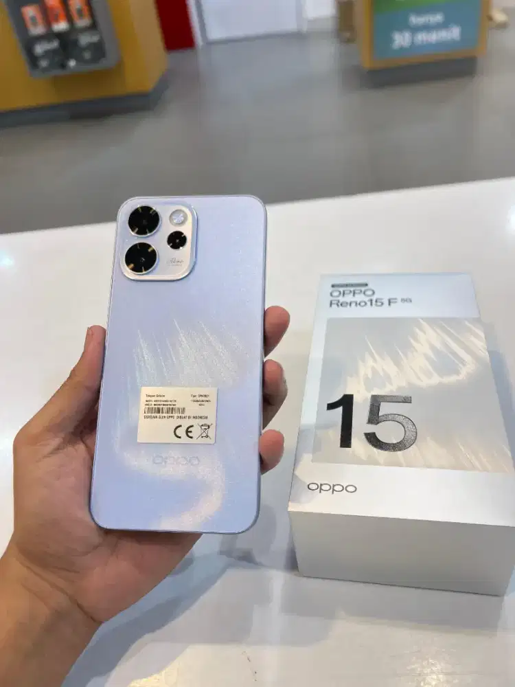 Oppo Reno 15F 5G pre order cukup DP 200k di awal dapatkan benefit4,5jt