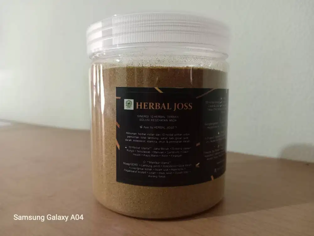 HERBAL JOSS Sinergi Herbal Alami untuk Kesehatan Menyeluruh & Stamina