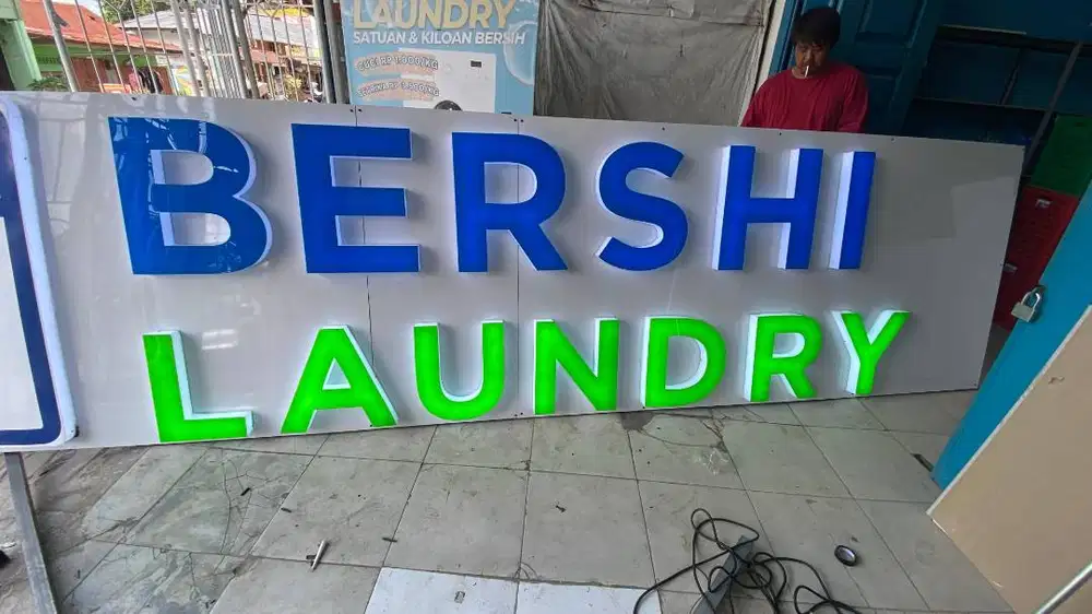 HURUF TIMBUL AKRILIK NON LAMPU