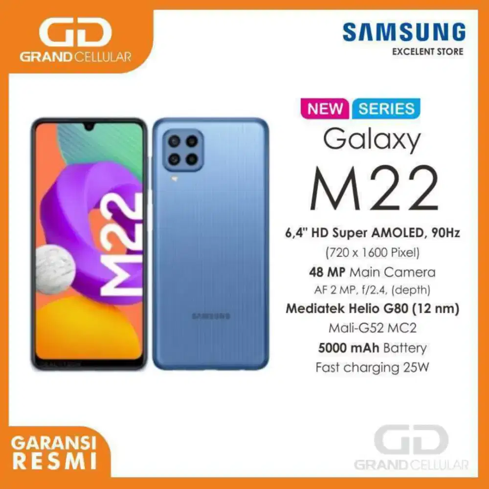 Samsung M22 6/128 Mulus