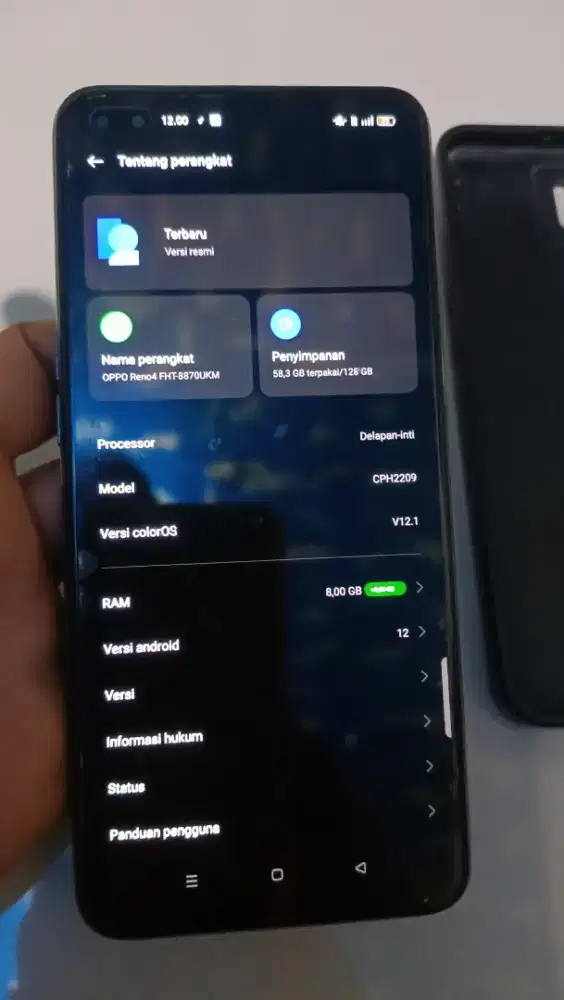 fulset kondisi Normal semua beulm pernah di servis