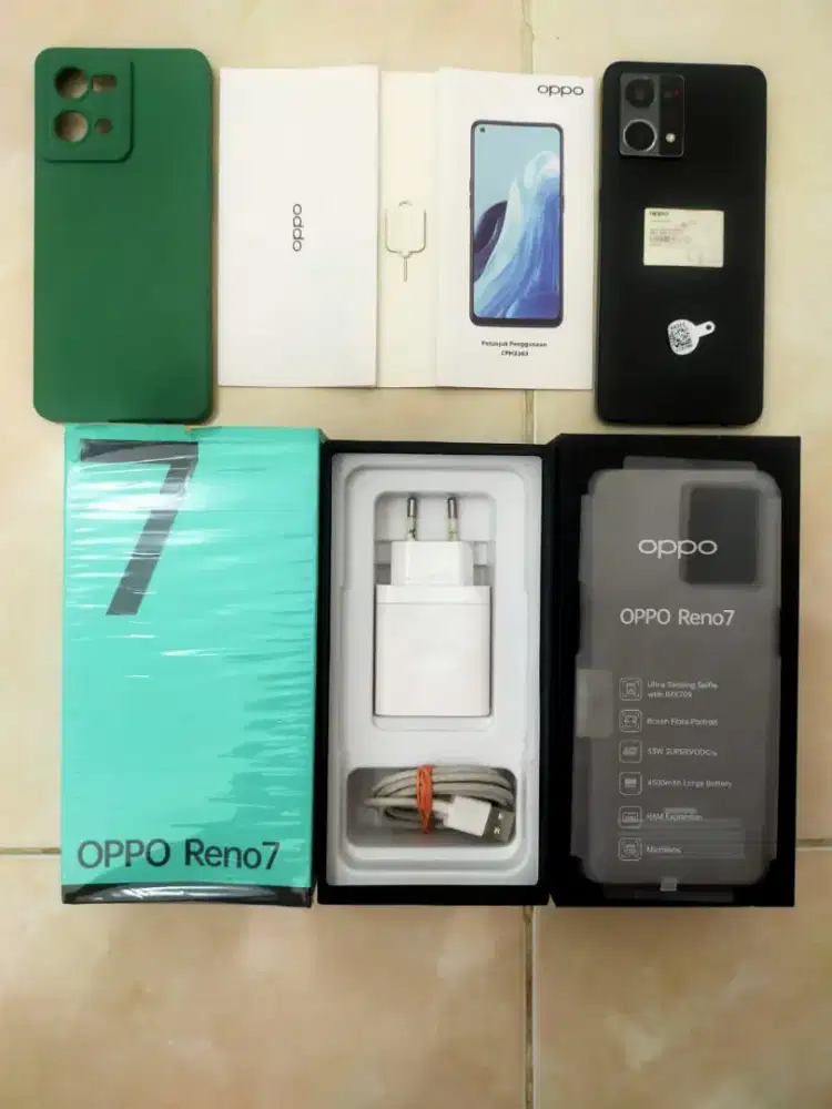 Oppo Reno 7 8/256 asli Oppo bukan barang refurbish