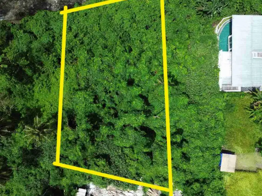 Lahan Premium dengan View Lembah & Sungai Abadi di Lodtunduh, Ubud