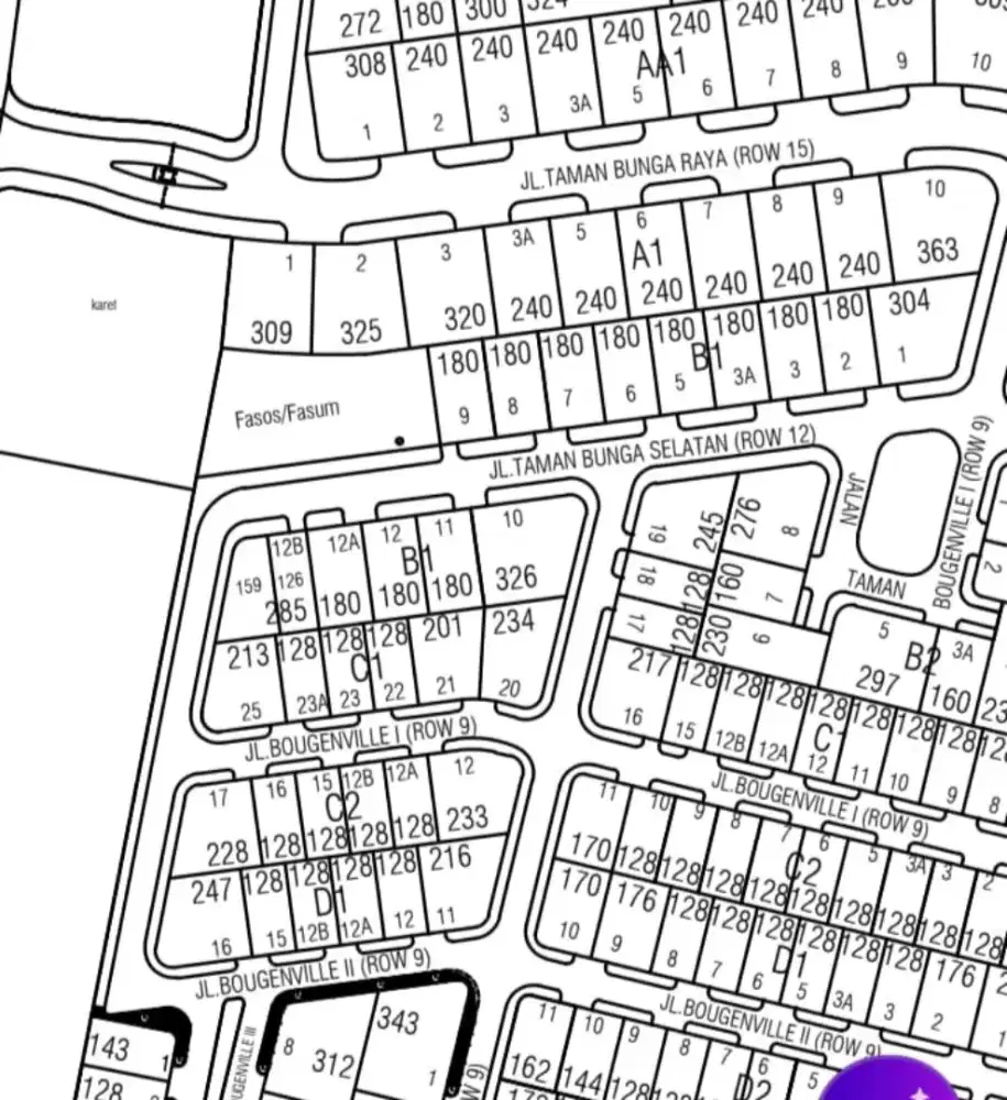 Kavling di graha taman bunga BSB Semarang