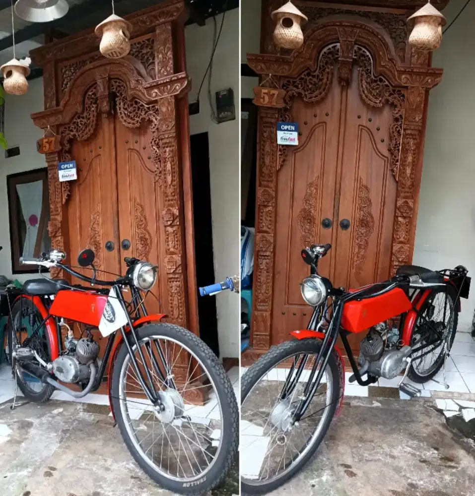 DKW Bromfiet Moped Antik