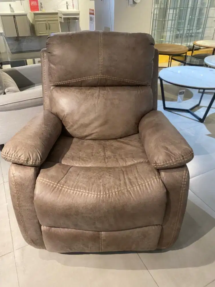 Sofa Recliner Ex Display Informa Belum Dipakai