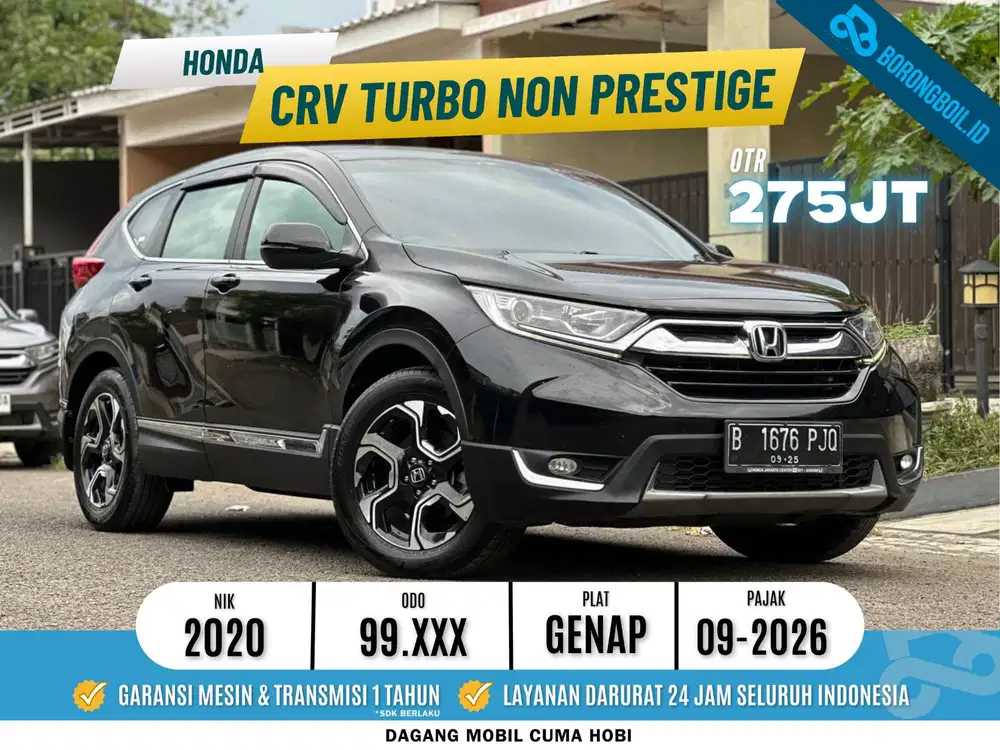 Crv Turbo Non Prestige AT 2020 Crystal Black Pearl