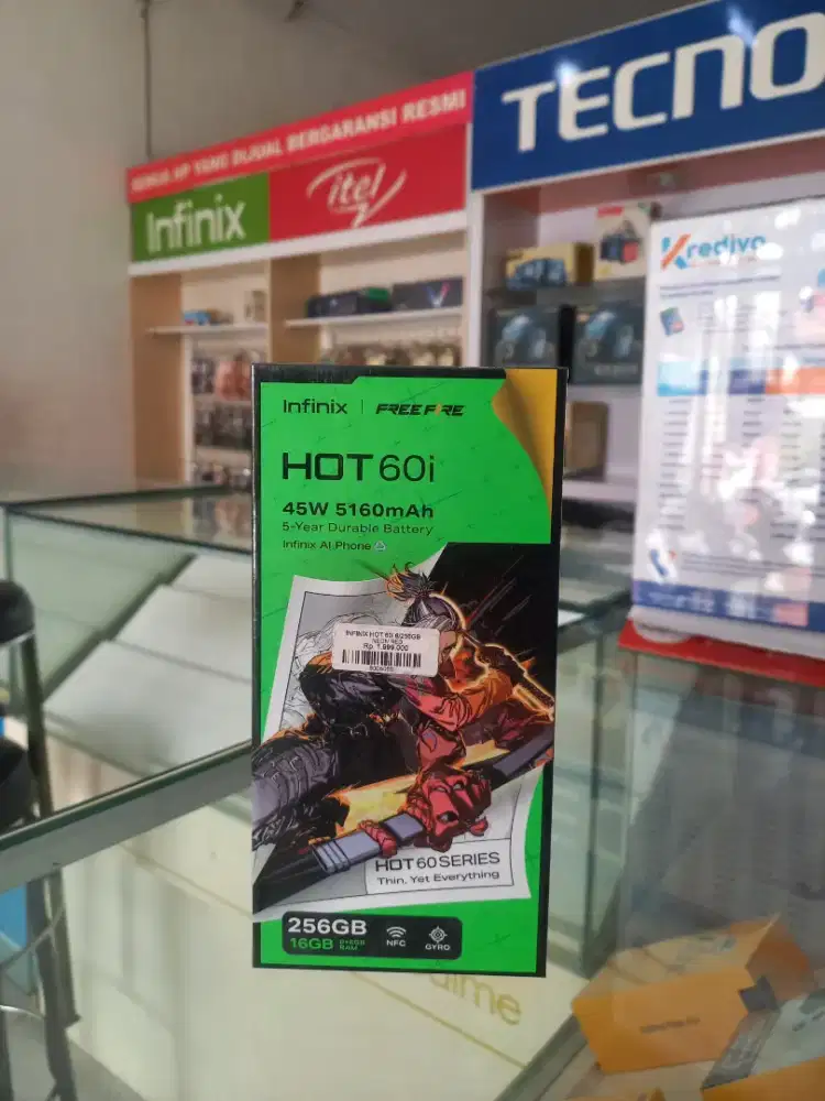 Infinix Hot 60i 16gb/256gb Bergaransi Resmi