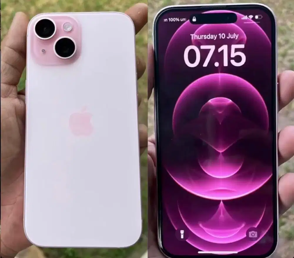 iphone 15 pink ibox bh 100%
