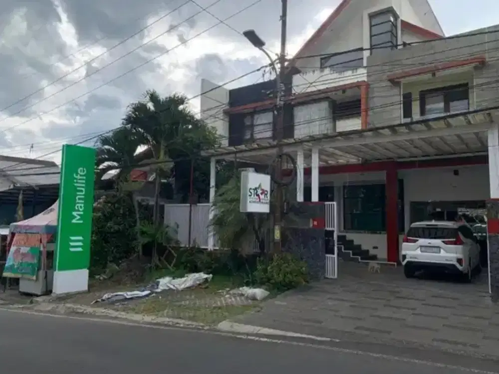 Turun Harga! Rumah Usaha Kantor Poros Bunga Dewandaru Suhat