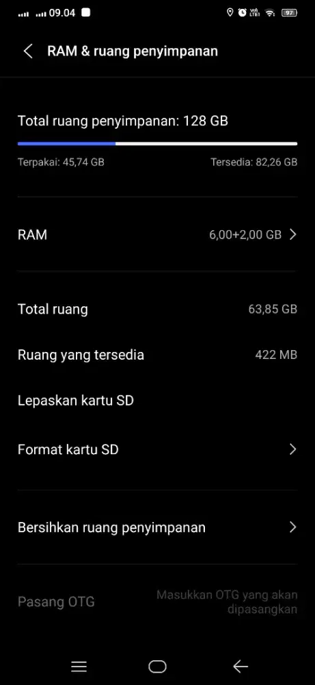 Vivo y19 ram 6 128 tt bt edisi bosen
