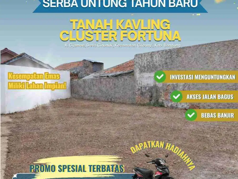 dijual Tanah kavling murah di bandung timur