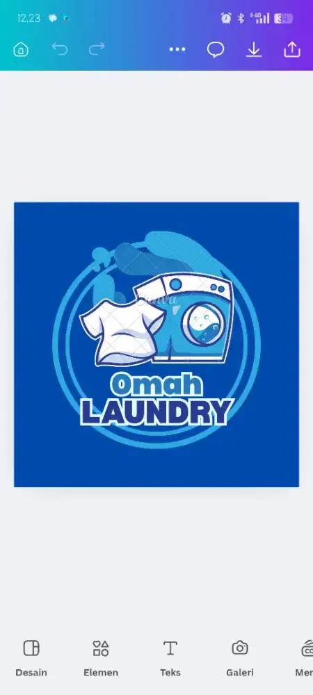 Loker laundry poris