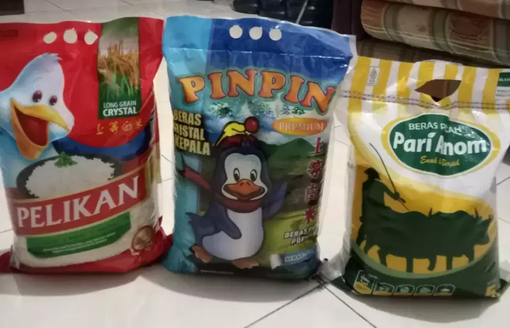 jual beras pinpin dan kota 5kg