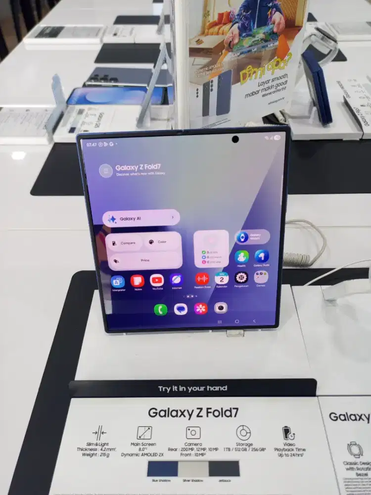 Samsung Z Fold7 BUNGA 0% CICILAN TANPA SLIP GAJI