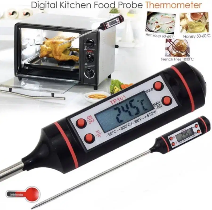 TP101 Thermometer Kopi Masak Digital Cooking Food Probe Meat Kitchen