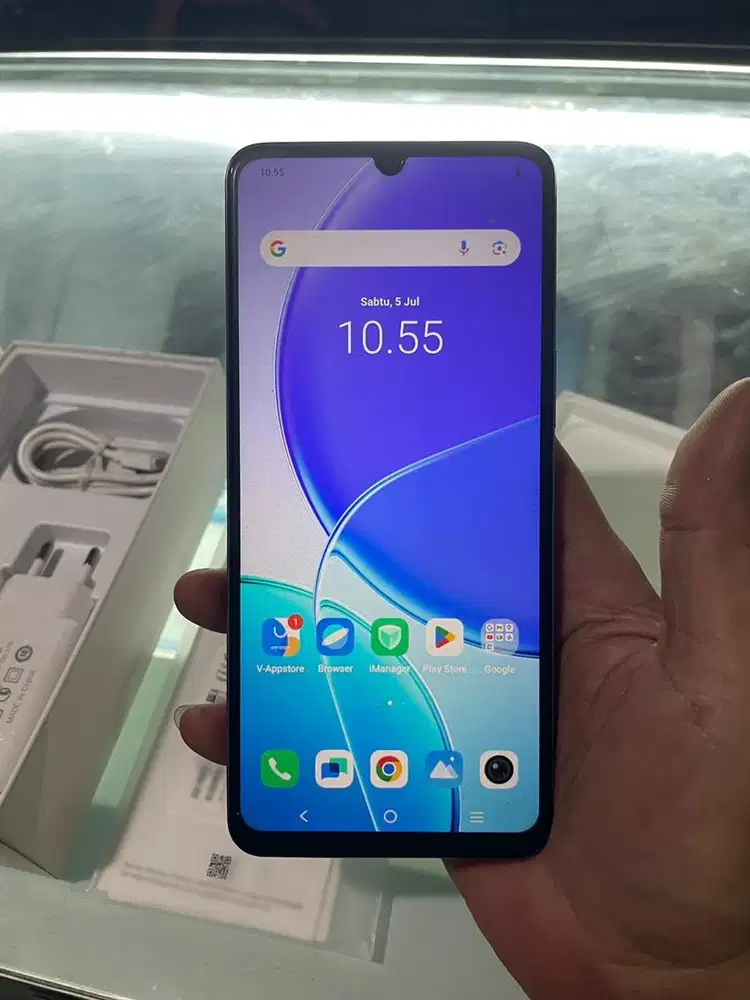 Vivo Y04S 4/64GB Fullset Second Ex Resmi Original Normal Pemakaian