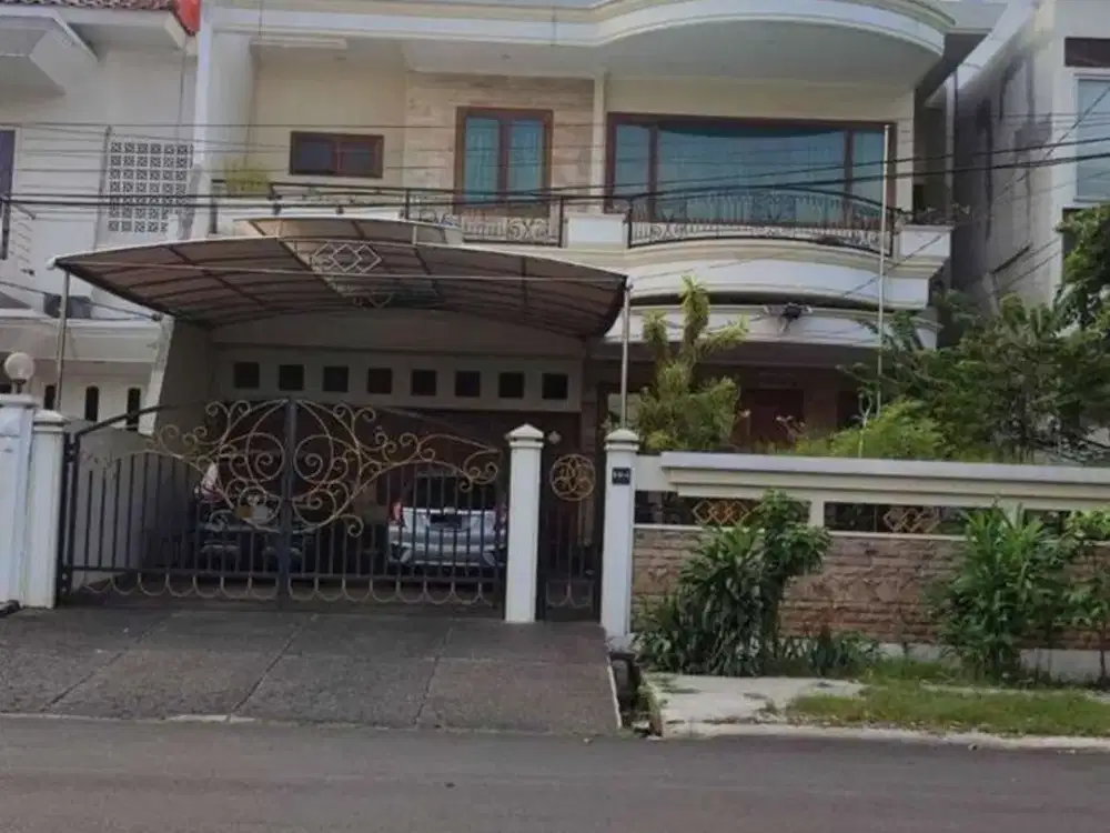 A91 Jual Murah Rumah Besar di Puri Indah Permata Buana Jalan Lebar