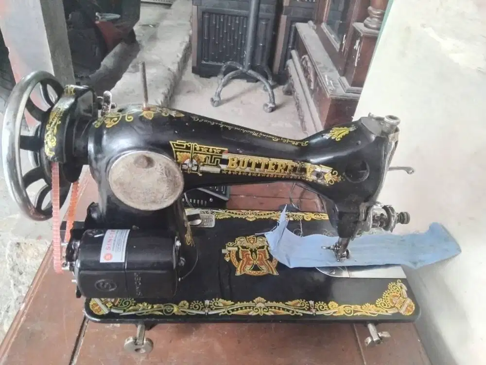 Mesin jahit butterfly non meja murah