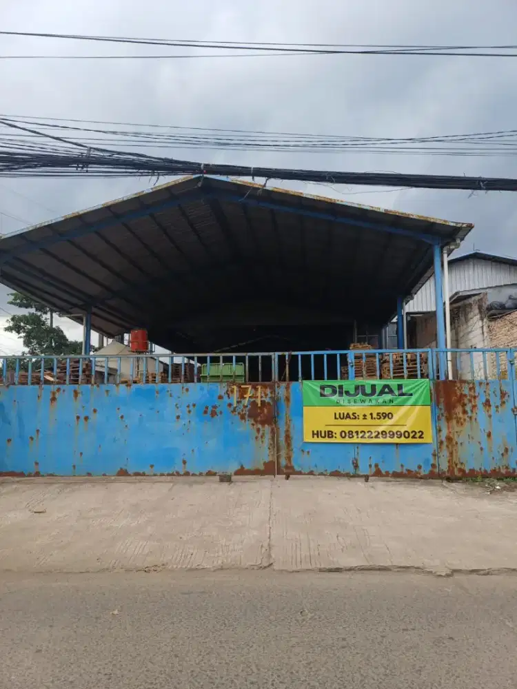 DIJUAL GUDANG PABRIK MANUFAKTUR