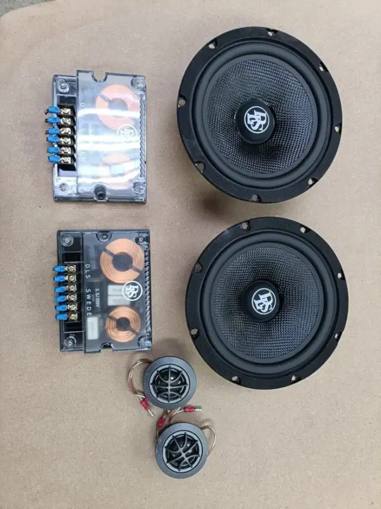 DLS Mc6.2 2 way komponen sepaker audio woofer tweeter
