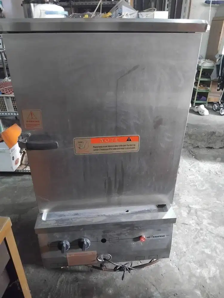 steamer rice food 8 tray maxindoo gas murah istimewa