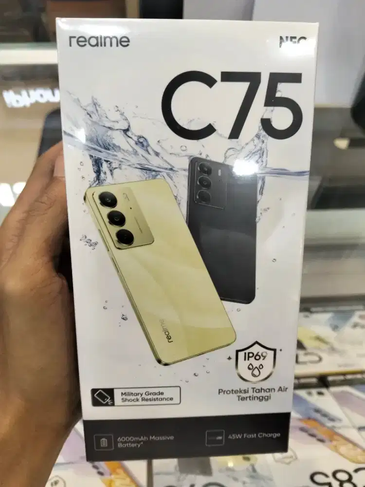 REALME C75 8/128 GB GARAMSI RESMI