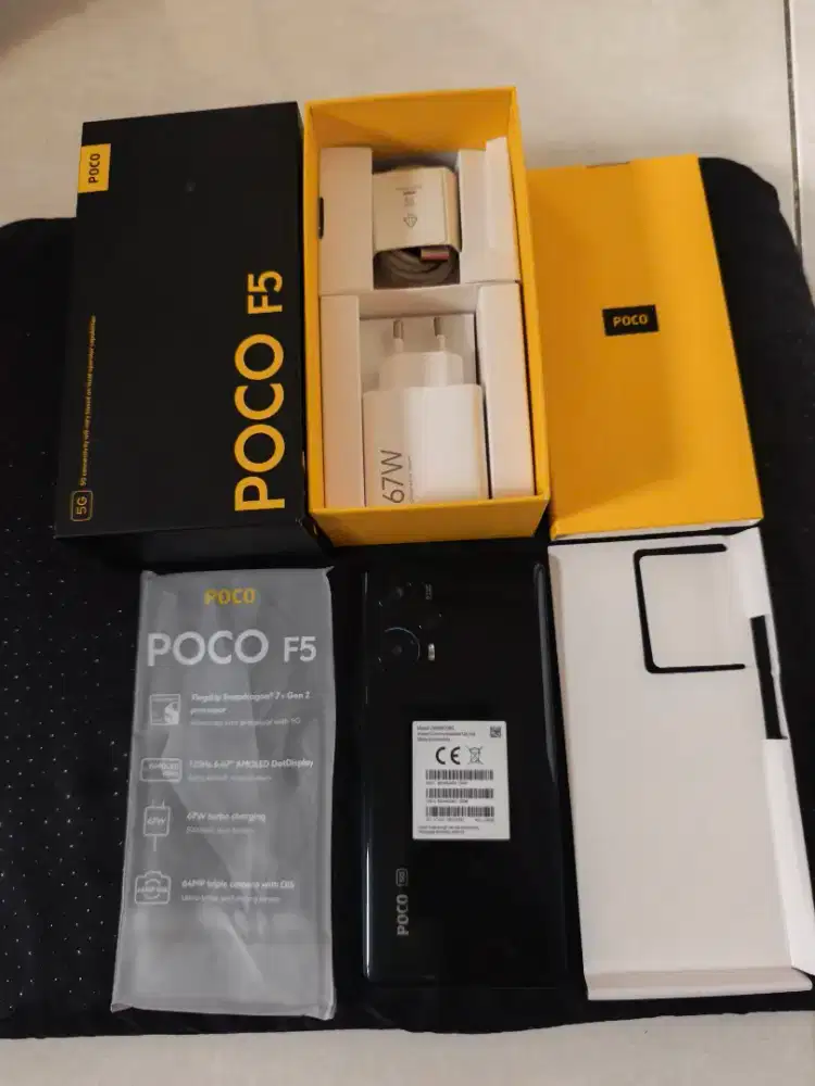 Poco F5 12/256 5G black mulus