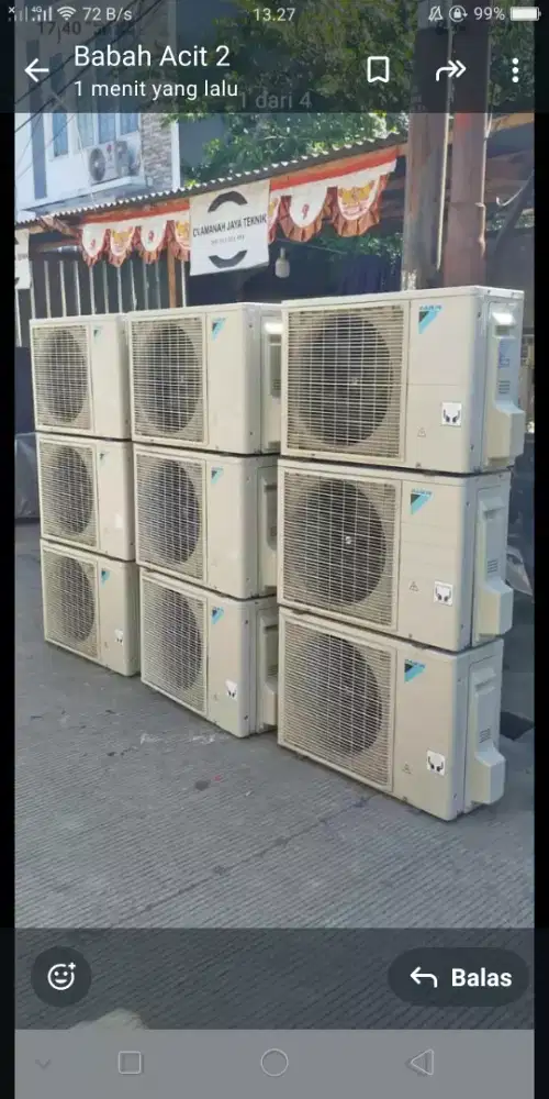 ac daikin 2 pk thailand