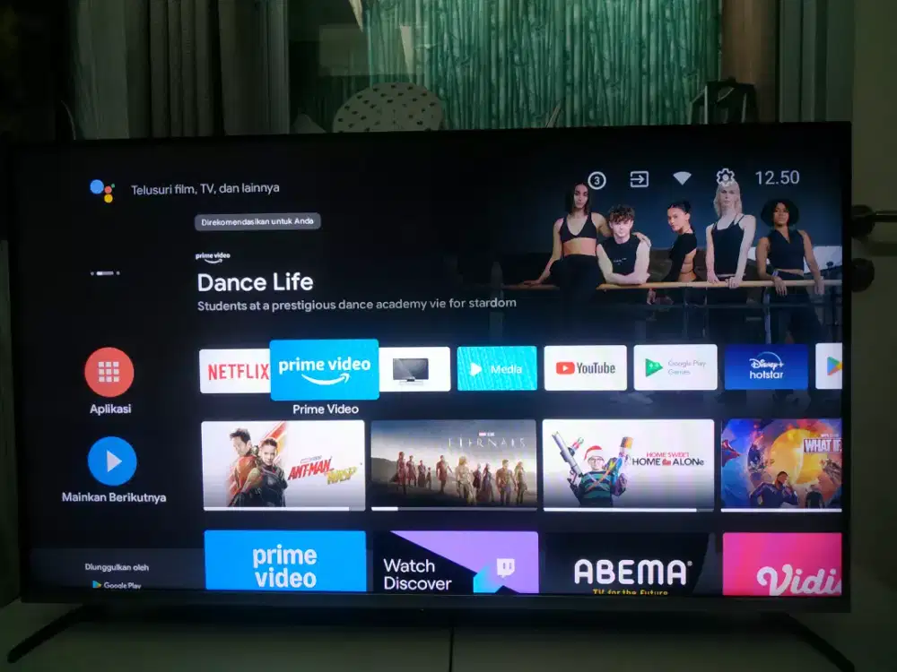 Android TV smart 40 seperti baru