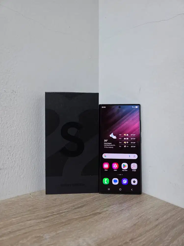 Samsung Galaxy S22 Ultra 5G SEIN 12/256 Black Perfect 12GB 256GB