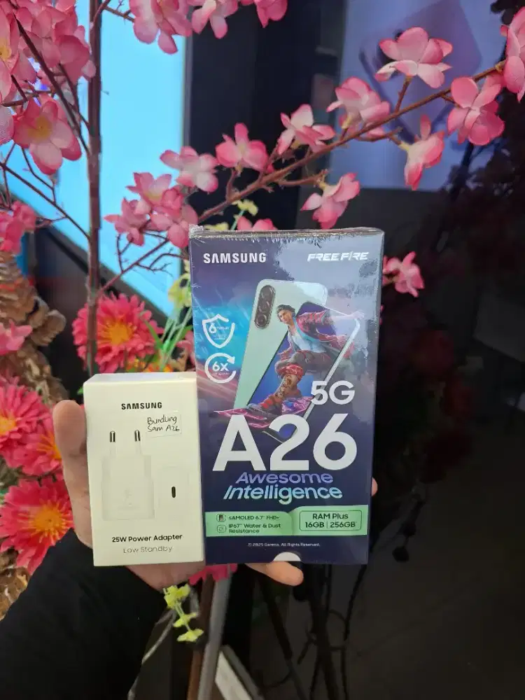 Samsung A26 5g ,gratis Charger 25watt
