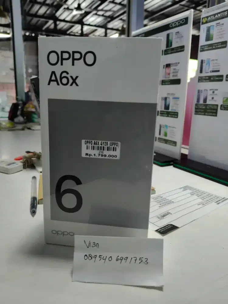 Oppo A6x ram 6+6/128 Atlantis dahsyat
