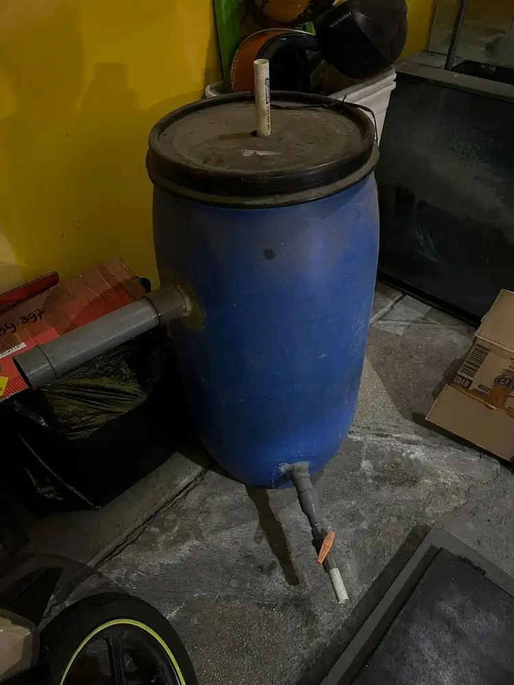 Jual Murah Drum 150 liter bekas filter