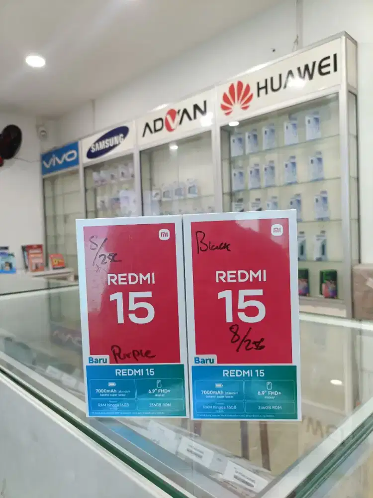Redmi 15 (8/256) GB Baru Resmi Xiaomi¹