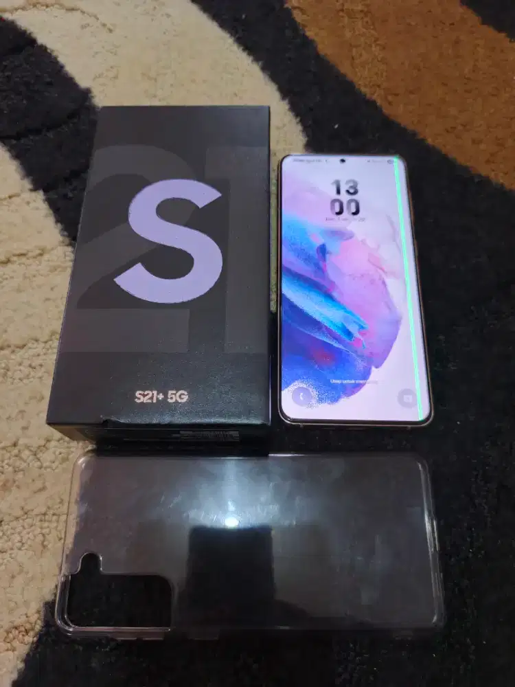 Samsung s21 plus purple 8/256gb dualsim 5G+ fullset resmi SEIN RR